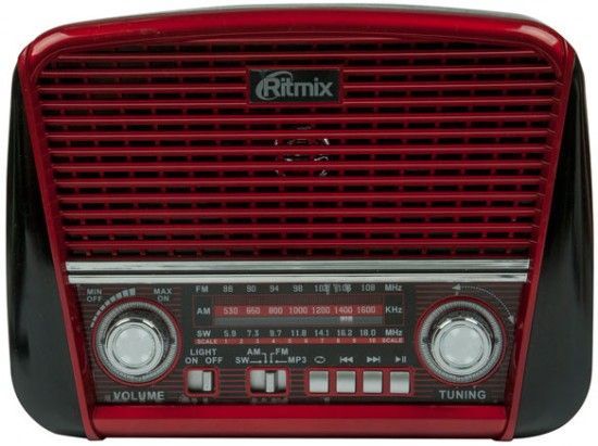 Радиоприемник RITMIX RPR-202 red /