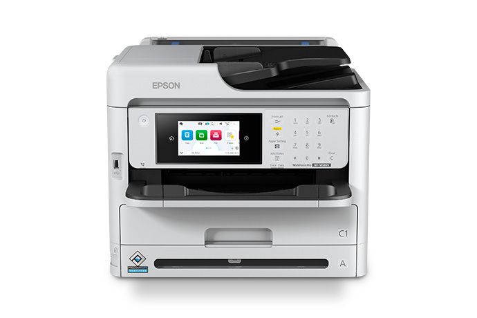 МФУ струйное ЧБ Epson WorkForce Pro WF-M5899DWF C11CK76402, А4, до 34стр/мин, ADF, ScanDuplex, LAN, WIFI