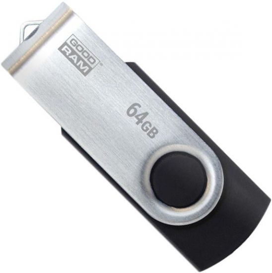 USB-ФЛЕШ-НАКОПИТЕЛЬ 64Gb GOODRAM UTS2 USB 2,0 UTS2-0640K0R 11 BLACK
