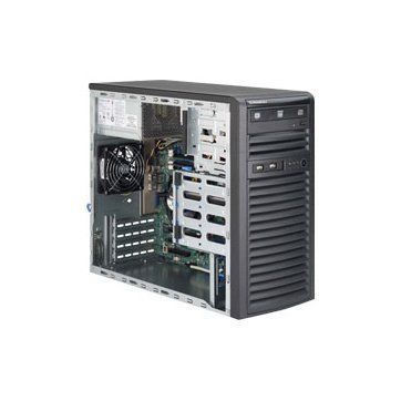 Supermicro SuperServer SYS-5039D-I, Mid Tower, Single SKT LGA 1151, C232 chipset, 4 x DIMMs, 3 x PCIe3.0, 4 x 3.5" internal bays, 300W PSU