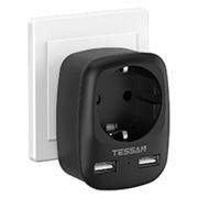 Сетевой фильтр Tessan TS-611-DE черный Сетевой фильтр Tessan TS-611-DE черный