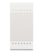 Legrand N4003N LivingLight Переключатель с винтовыми клемами, размер 1 модуль, цвет белый