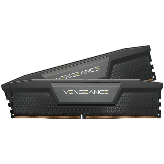 Corsair DDR5, 5200MT/s 16GB 2x8GB DIMM, Unbuffered, 40-40-40-77, 1Gbx16, Std PMIC, XMP 3.0, VENGEANCE DDR5 Black Heatspreader, Black PCB, 1.25V, EAN: 0840006666745