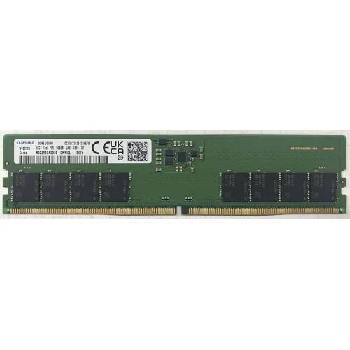 Оперативная память 16GB DDR5 5600MHz Samsung UDIMM, 1.1V, SR M323R2GA3DB0-CWMOL