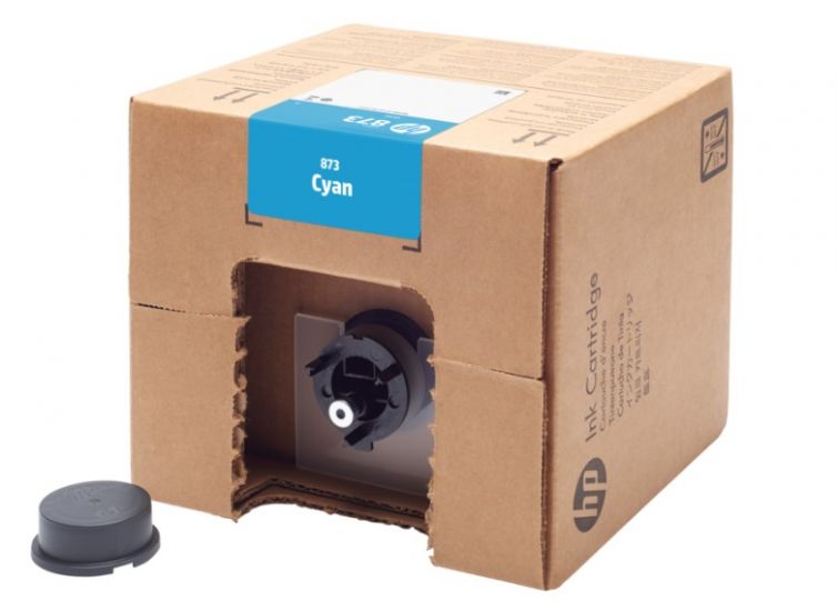 Картридж HP Europe 3-liter Cyan Latex Ink Cartridge (4UV85A)