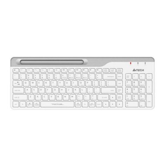 Клавиатура мышь беспроводная A4tech FB2535C-Icy White