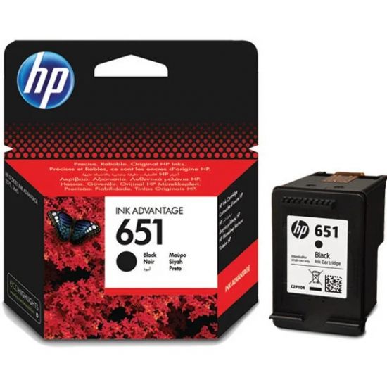 Cartridge HP Europe/C2P10AE/Ink/№651/black