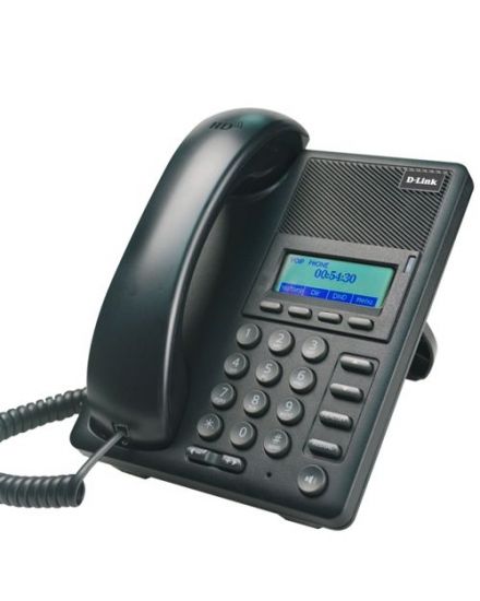D-Link DPH-120S IP-телефон с 1 WAN-портом 10/100Base-TX, 1 LAN-портом 10/100Base-TX /