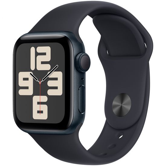 Apple Watch SE GPS 40mm Midnight Aluminium Case with Midnight Sport Band - S/M,Model A2722