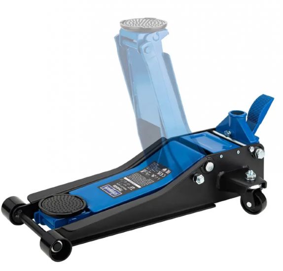 Домкрат подкатной гидравлический 4т 65571 Sch-T84008