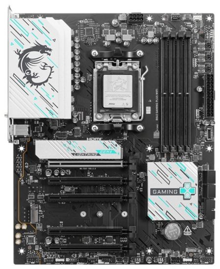 Материнская плата MSI B840 GAMING PLUS WIFI AM5 4xDDR5 4xSATA3 RAID 2xM.2 1xHDMI 1xType-C ATX