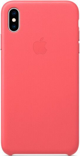 iPhone XS Leather Case - Peony Pink, Model