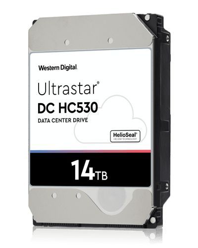Накопитель на жестком магнитном диске WD Жесткий диск Western Digital Ultrastar DC HC530 WUH721414ALE6L4 (0F31284) 14ТБ 3.5" 7200RPM 512MB SATA 512E Helium