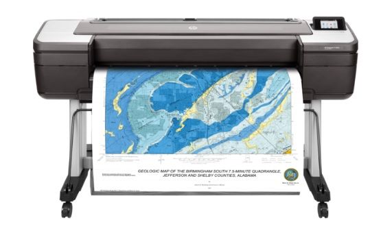 Плоттер HP Europe DesignJet T1700dr PostScript (44") (1VD88A#B19) Плоттер HP Europe DesignJet T1700dr PostScript (44") (1VD88A#B19)