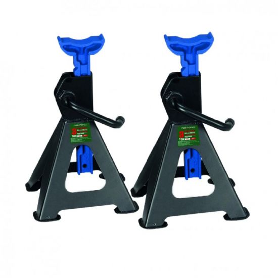Подставка ремонтная с упорными пятками 2т (h min 276мм, h max 435мм) (к-т 2шт) ROCKFORCE RF-TH52002B(NEW) 47681