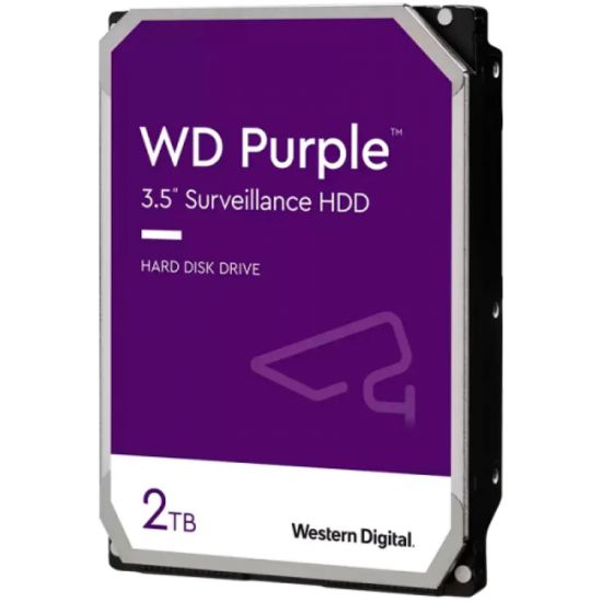 HDD AV WD Purple (3.5'', 2TB, 256MB, 5400 RPM, SATA 6 Gb/s)