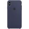 iPhone XS Max Silicone Case - Midnight Blue, Model