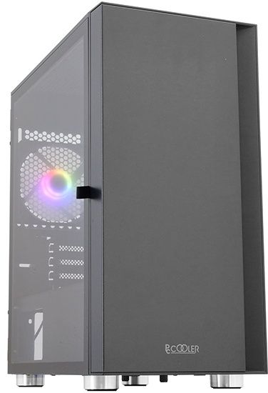 Корпус PCCooler LM300 ARGB BK M-ATX/ITX 2x3.5", 3x2.5", USB3.0, 2xUSB2.0 Black