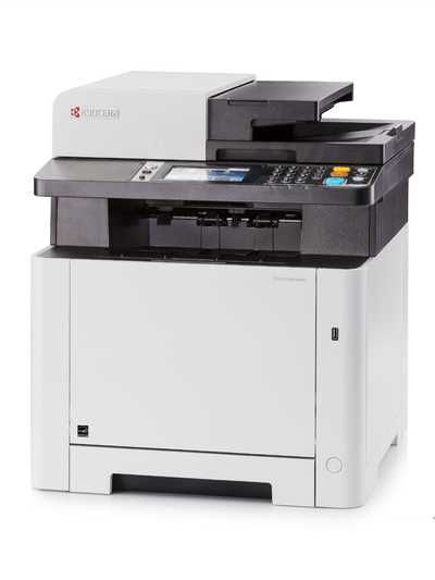 Цветной копир-принтер-сканер-факс Kyocera M5526cdw (А4,26 ppm,1200 dpi,512 Mb,USB,Network,Wi-Fi,дуплекс,автоподатчик,тонер) продажа только с доп. тонерами TK-5240K/C/M/Y