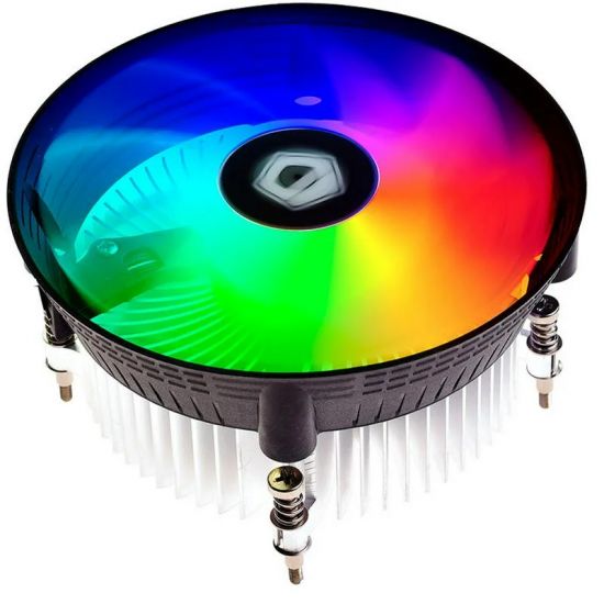 Кулер для процессора ID-Cooling DK-03A RGB PWM, AMD AM4, 100W, 12cm fan, 500-1800rpm, 61.5CFM, 4pin