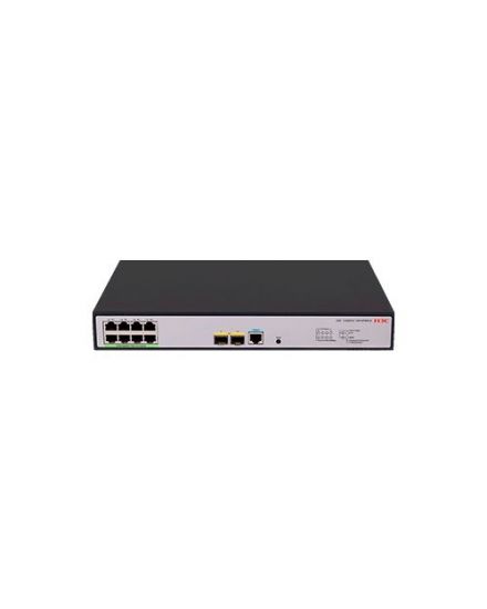 Коммутатор H3C S1850V2-10P-HPWR-EI L2 Ethernet Switch with 8*10/100/1000BASE-T PoE  Ports (AC 125W) and 2*1000BASE-X SFP Ports,(AC)