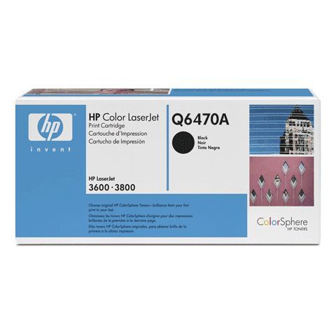 Cartridge HP Europe/Q6470A/Laser/black
