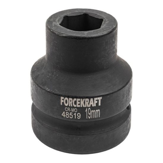 Головка ударная 1'', 19мм (6гр.) Forcekraft FK-48519 57435
