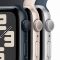 Apple Watch SE GPS 40mm Silver Aluminium Case with Storm Blue Sport Band - S/M,Model A2722