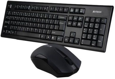 Клавиатура мышь беспроводная A4tech 3000N Wireless 2.4G, USB,V-Track G7