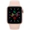 Apple Watch Series 5 GPS, 40mm Gold Aluminium Case with Pink Sand Sport Band Model nr A2092