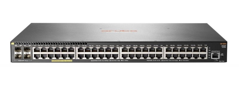 Switch HP Enterprise/Aruba 2930F 48G PoE+ (370W) 4SFP+ Switch
