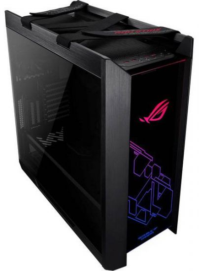 Кейс ASUS ROG STRIX HELIOS GX601, ATX/micro ATX/Mini ITX/EATX, USB 3.1, 3x120mm, AURA Sync, без БП, Черный