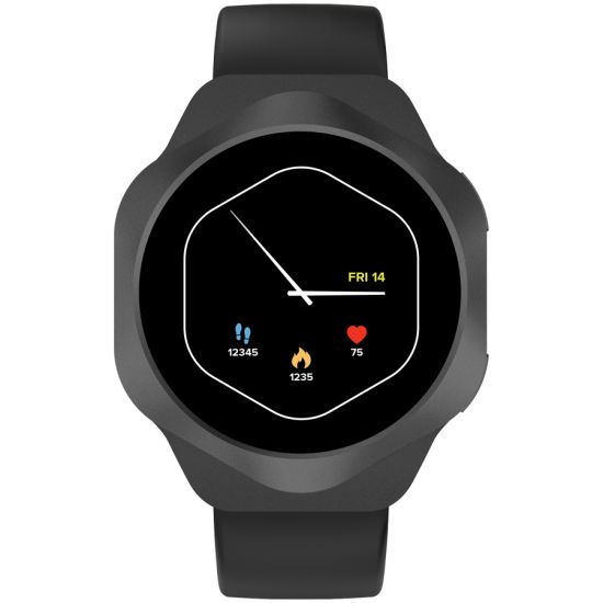 CANYON Smart Watch Hexagon 88 BT-CALL Black