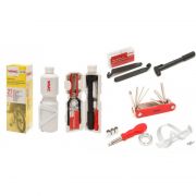 Набор инструментов для обслуживания велосипеда 27пр.+держатель фляги,в тубе(белый) WMC TOOLS WMC-2727W 49889