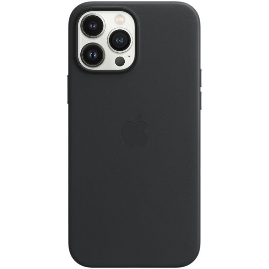 iPhone 13 Pro Max Leather Case with MagSafe - Midnight, Model A2704
