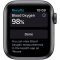 Apple Watch Series 6 GPS, 40mm Space Gray Aluminium Case with Black Sport Band - Regular, Model A2291