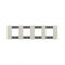 Рамка декоративная Bticino KA4802M4KM Living Now 4 поста песочный