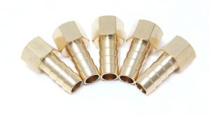 Штуцер пневматический внутр. резьба 1/4"- "елочка" 8мм, к-т 5шт. 26074       F-FFH04/05K