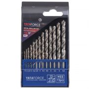 Сверла по металлу, набор 13пр. (1.5-6.5мм) 60726 YF-DBS13