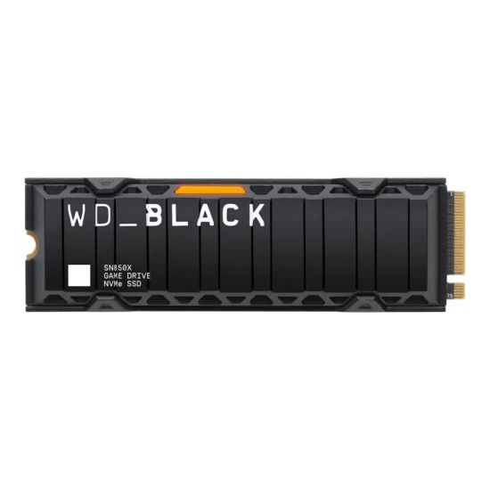 Твердотельный накопитель 2000GB SSD WD BLACK SN850X M.2 2280 NVMe R7300/W6600 WDS200T2XHE-00BCA0 (Комплектация с радиатором)