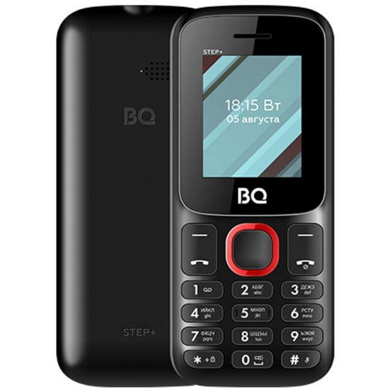 Мобильный телефон BQ-1848 Step+ black+red