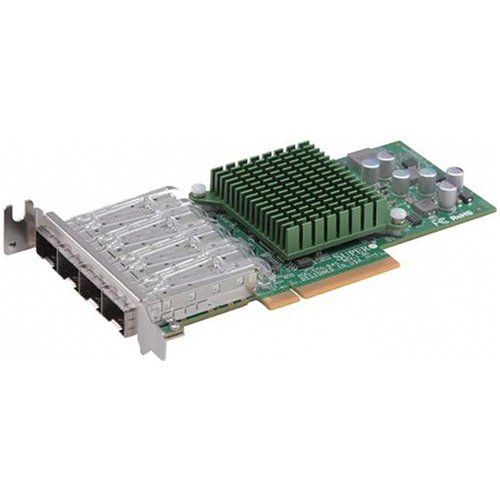 Сетевой адаптер Supermicro 4-port 10Gbe Standard LP with SFP , Intel XL710-AM1