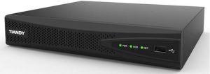 Цифровой видеорегистратор POE 4CH TIANDY TC-NR1004M7-P1-T <4 канала, 1 HDD до 6TB, 4 POE порта, hdmi, vga>