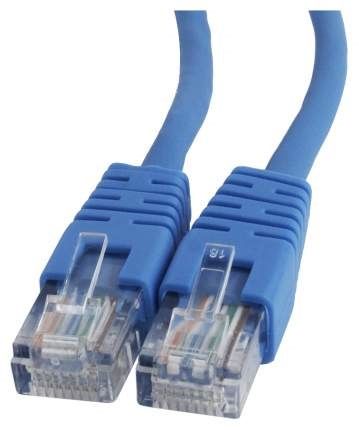 Патч-корд медный UTP Cablexpert PP10-1M/B кат.5e, 1м, литой, многожильный (синий) Патч-корд медный UTP Cablexpert PP10-1M/B кат.5e, 1м, литой, многожильный (синий)