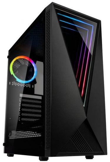 Корпус ПК без БП Kolink Void ARGB Midi Tower Case - Black Window