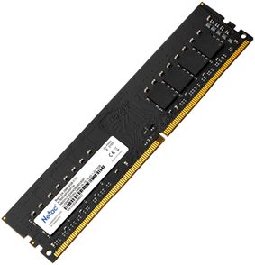 Модуль памяти Netac Basic, NTBSD4P26SP-08, DDR4 DIMM, 8Gb, 2666Mhz, C19