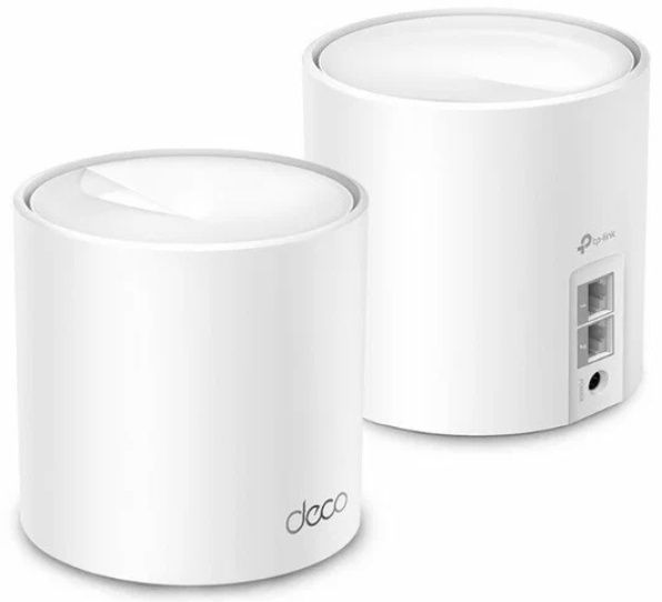 Домашняя Mesh Wi-Fi система GbE AX1500 Tp-Link Deco X10 (2 устройства)