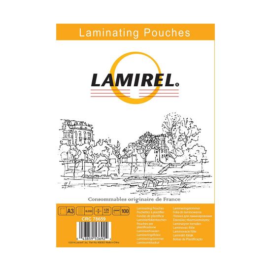 Пленка для ламинирования  Lamirel LA-78659 А3, 125мкм, 100 шт.