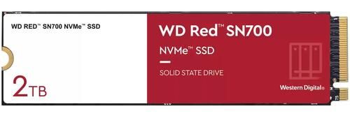Твердотельный накопитель 2000GB SSD WD RED SN700 NVMe M.2 PCI-E R3400Mb/s, W2900MB/s WDS200T1R0C