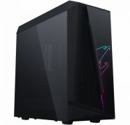 Игровой корпус для ПК Gigabyte AORUS C450 GLASS, RGB Fusion, MidTower, Mini ITX /Micro ATX /ATX,GPU up to 320mm,TG,Black